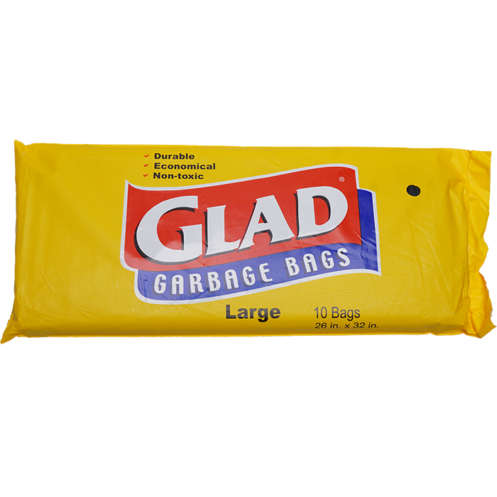 Glad® Garbage Bags Large 10 Bags