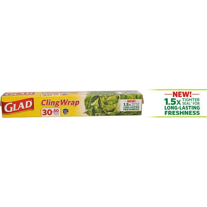 Glad® ClingWrap 30 cm width x 30.5 m box