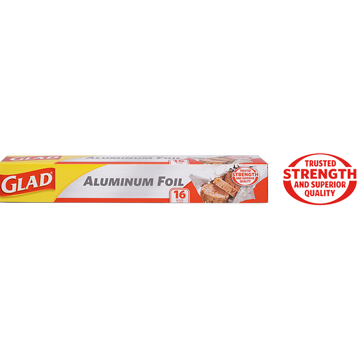 Glad® Aluminum Foil 30 cm width x 16 m box