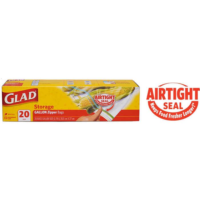 Glad® Storage Bag 20 ct Gallon