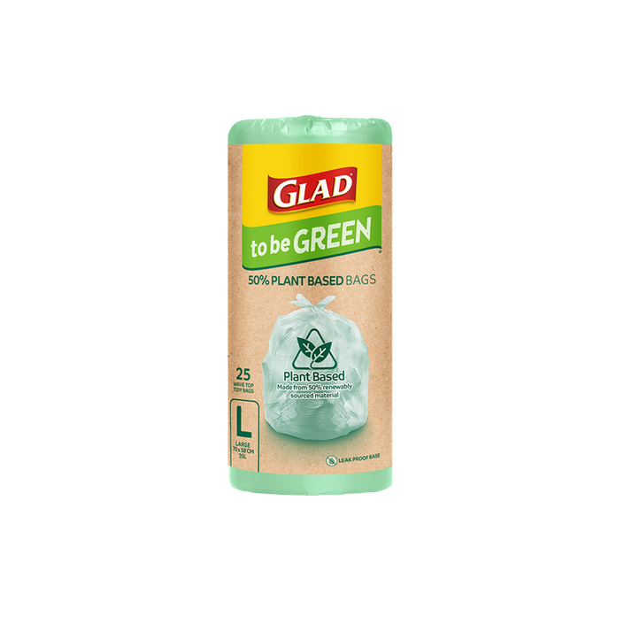 Glad to be Green® Plant Based Bags – Large
